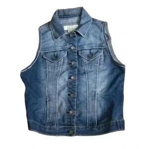 Vintage Denim Vest Youth L